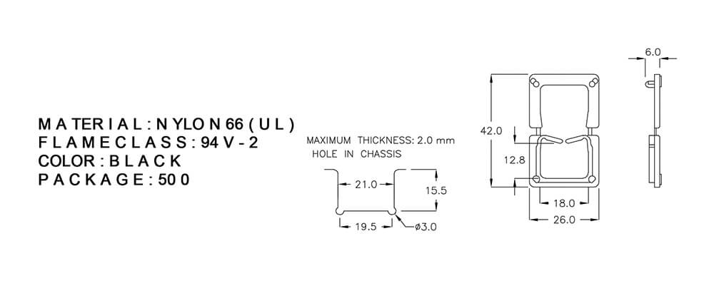 Snap Bushings DS-14